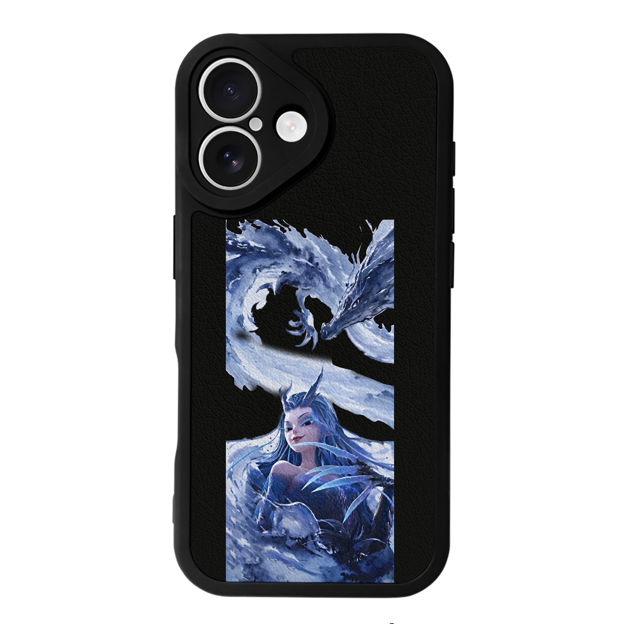 （画像用） Ne Zha 2 ナタ 魔童の大暴れ 【iPhone 16シリーズ対応】シリコンスマホケース（レザー調） 材質：シリコン